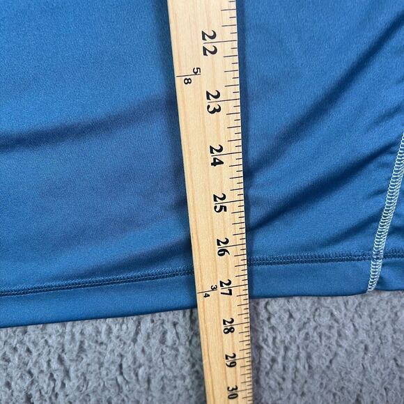 Blue Long Sleeve Men's Shirt - Picture 6 of 6